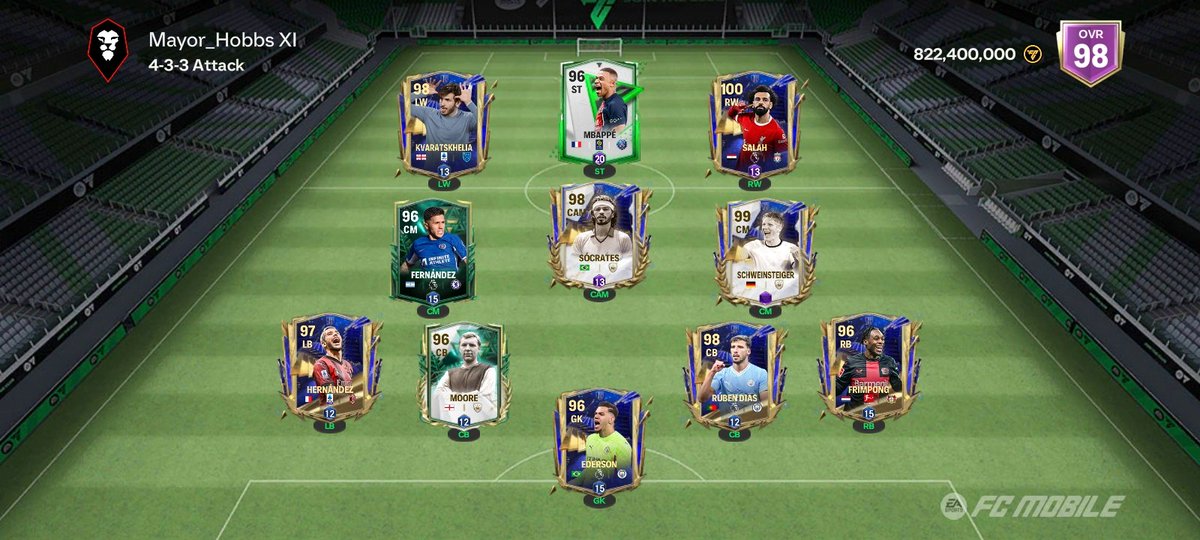 mayor_hobbs's tweet image. [New Thread] : First team VS Current team. Let&apos;s make this go viral🫵.
#MakeThisGoViral #FCMobile #EAFC24 

Retweets appreciated: @_eaAFc @abhayv5545 @Akash62455881 @ikml_28 @PrathamModi11 @FirstHalfYT @kean_eafc @Wolfman__HD @
