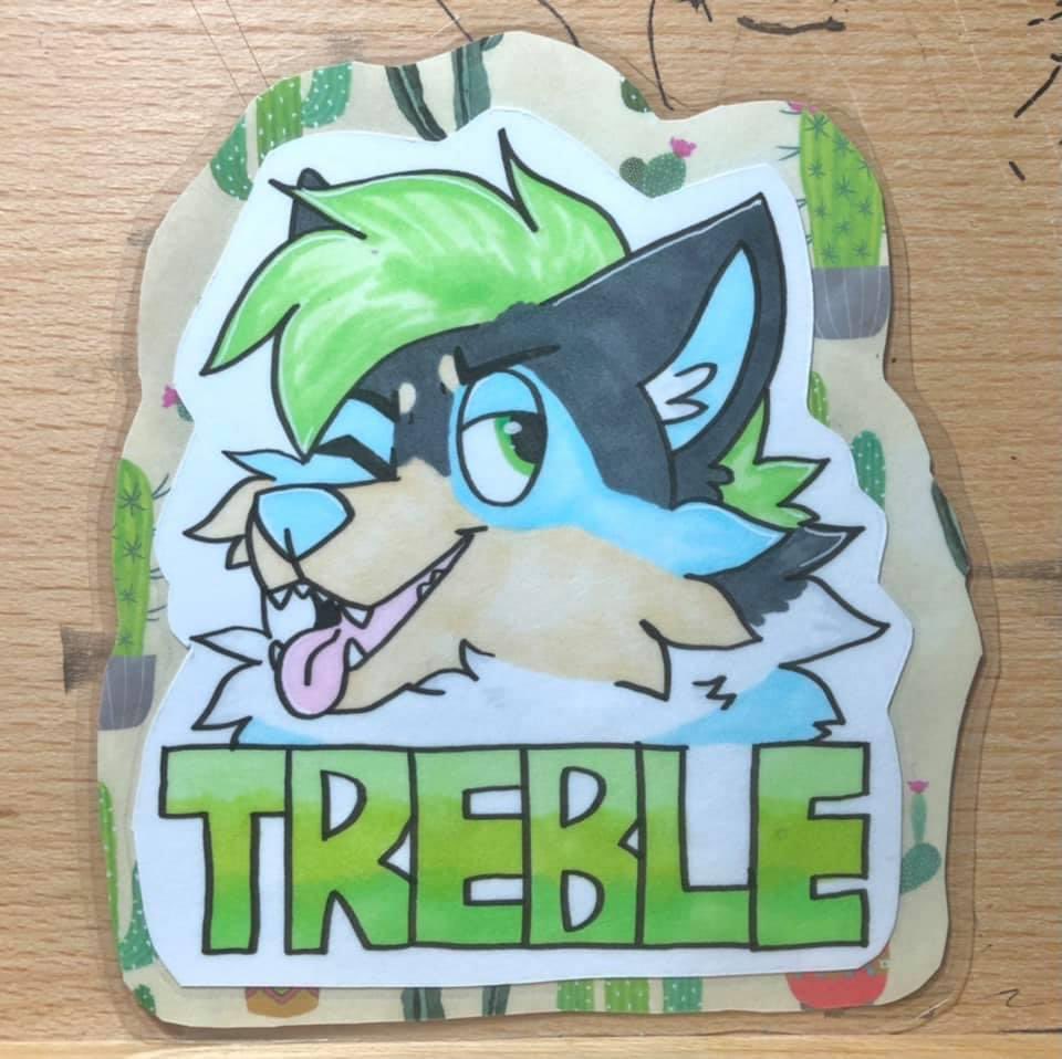 fahstine's tweet photo. Does anyone wanna do badge trades??? 

(The first example is new but the other 3 are like a couple years old BUT PLEASE I WANNA DO ART,,,) https://t.co/9FPnguGFSL