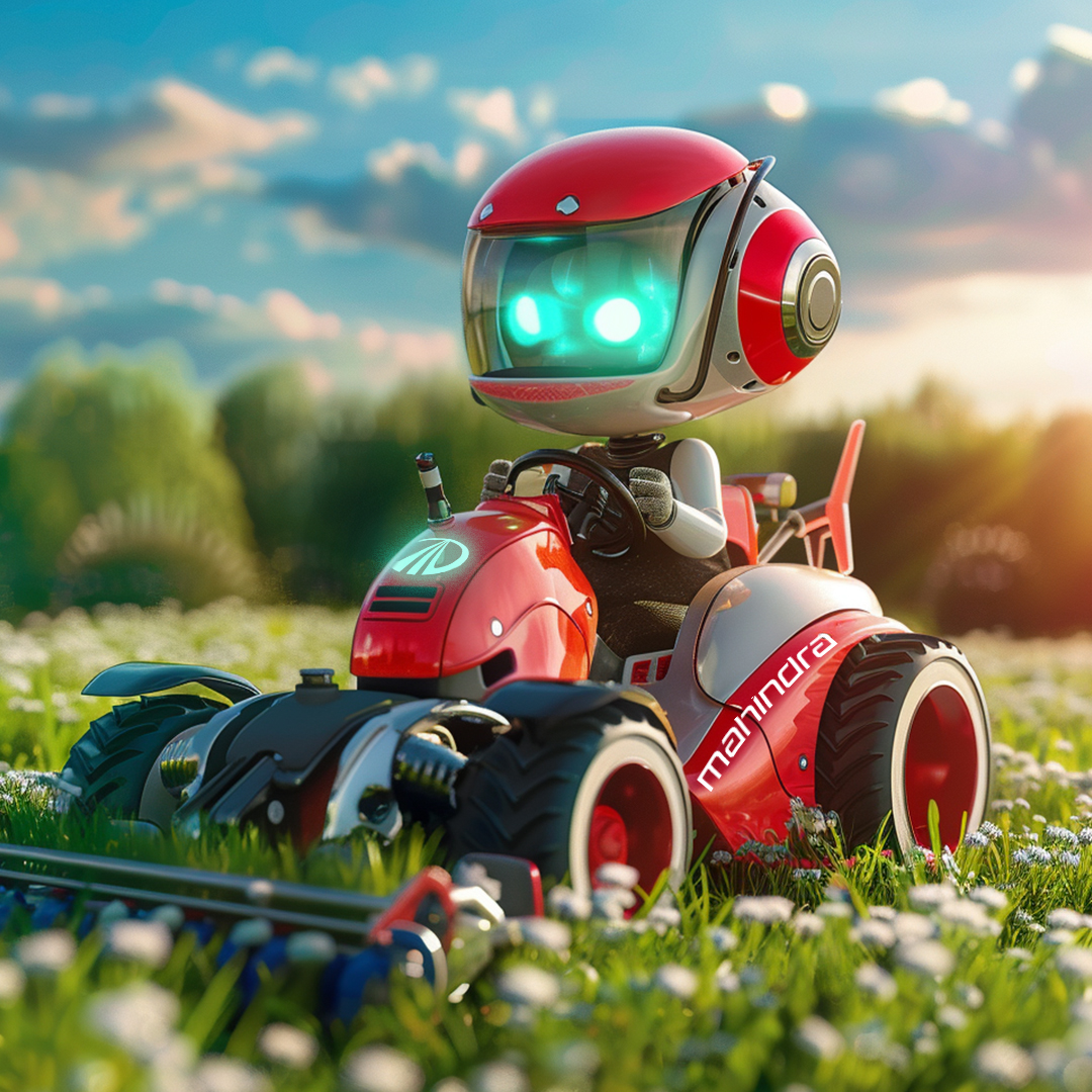 The self-driving revolution is coming, and we’re leading the way. Introducing the Mahindroid, the automated sidekick for every job on your land. #AprilFools