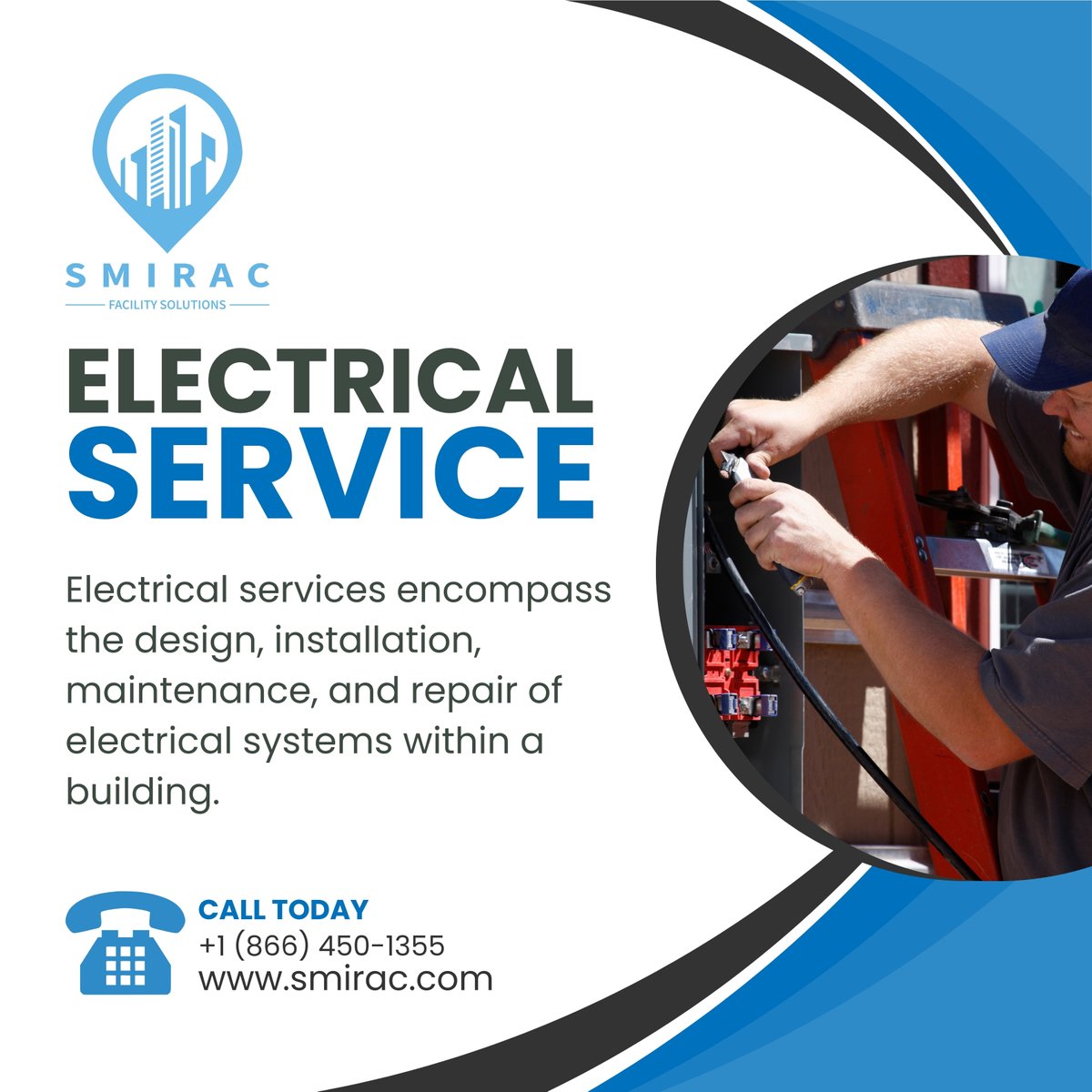 📣 Illuminate Your Space with SmiRac Facility Services 🌟

#SmiRacFacility #ElectricalService #BrightenUp #EcoFriendly #SafetyFirst #24hrService #FacilityManagement #ProfessionalElectricians #cleaning #cleaninghacks #cleaningtips