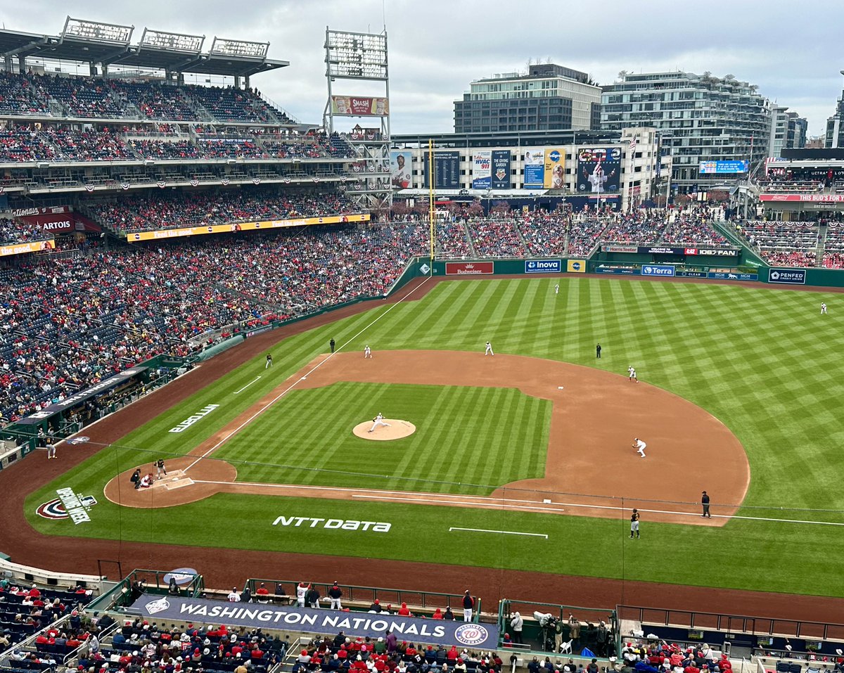 👍Officially Spring 🌸 (or almost 🌧️ anyhow): @MLB @Nationals ⚾️🇺🇸…