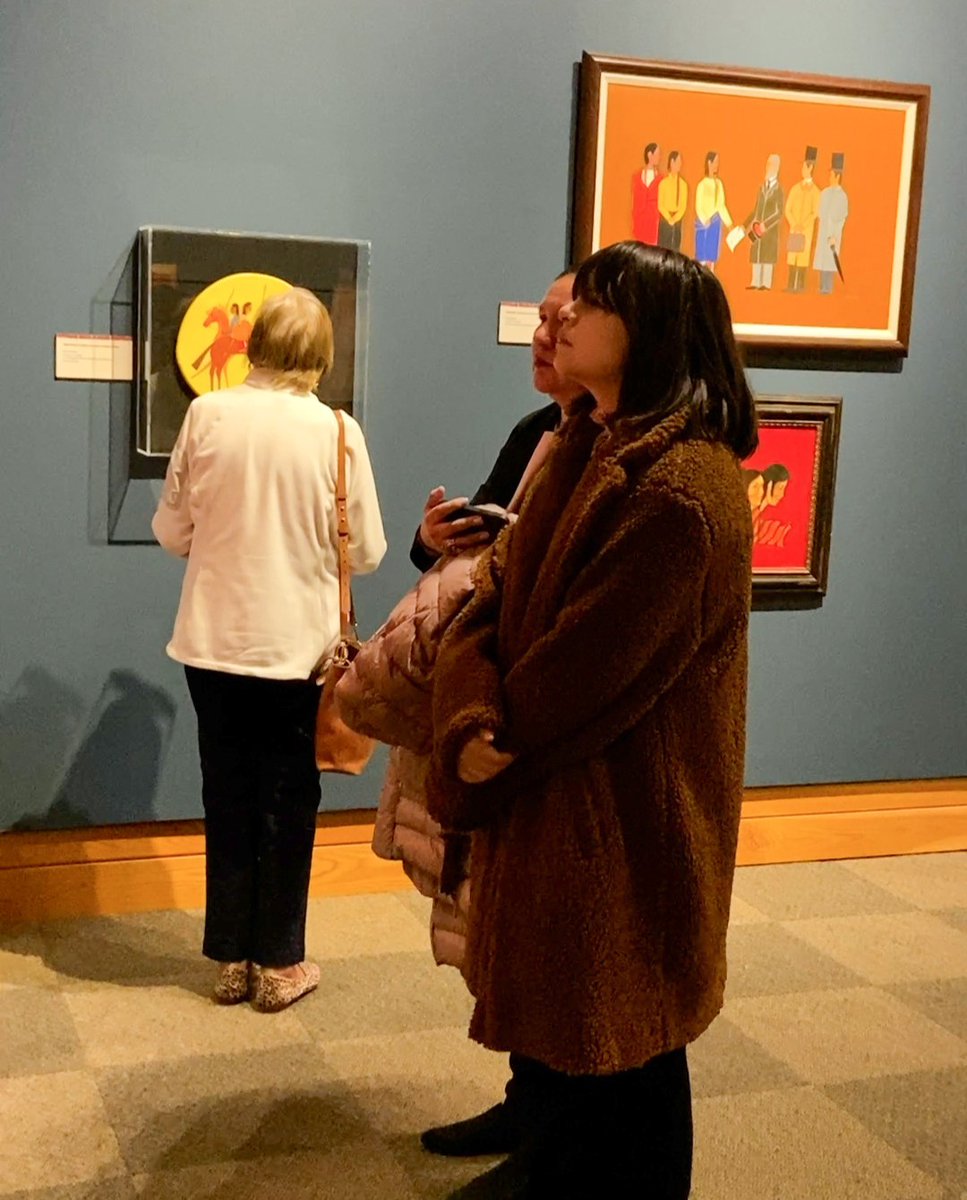 'Lighting Pathways: Matriarchs of Oklahoma Native Art' panel discussion is cancelled tonight due to the threat of inclement weather. Stay tuned for rescheduling updates!