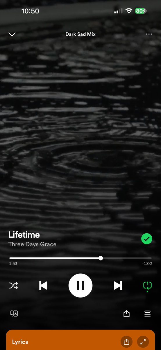 ManicPanda23's tweet photo. This song tho💔 #musicismytherapy https://t.co/ioPFZ3DC15