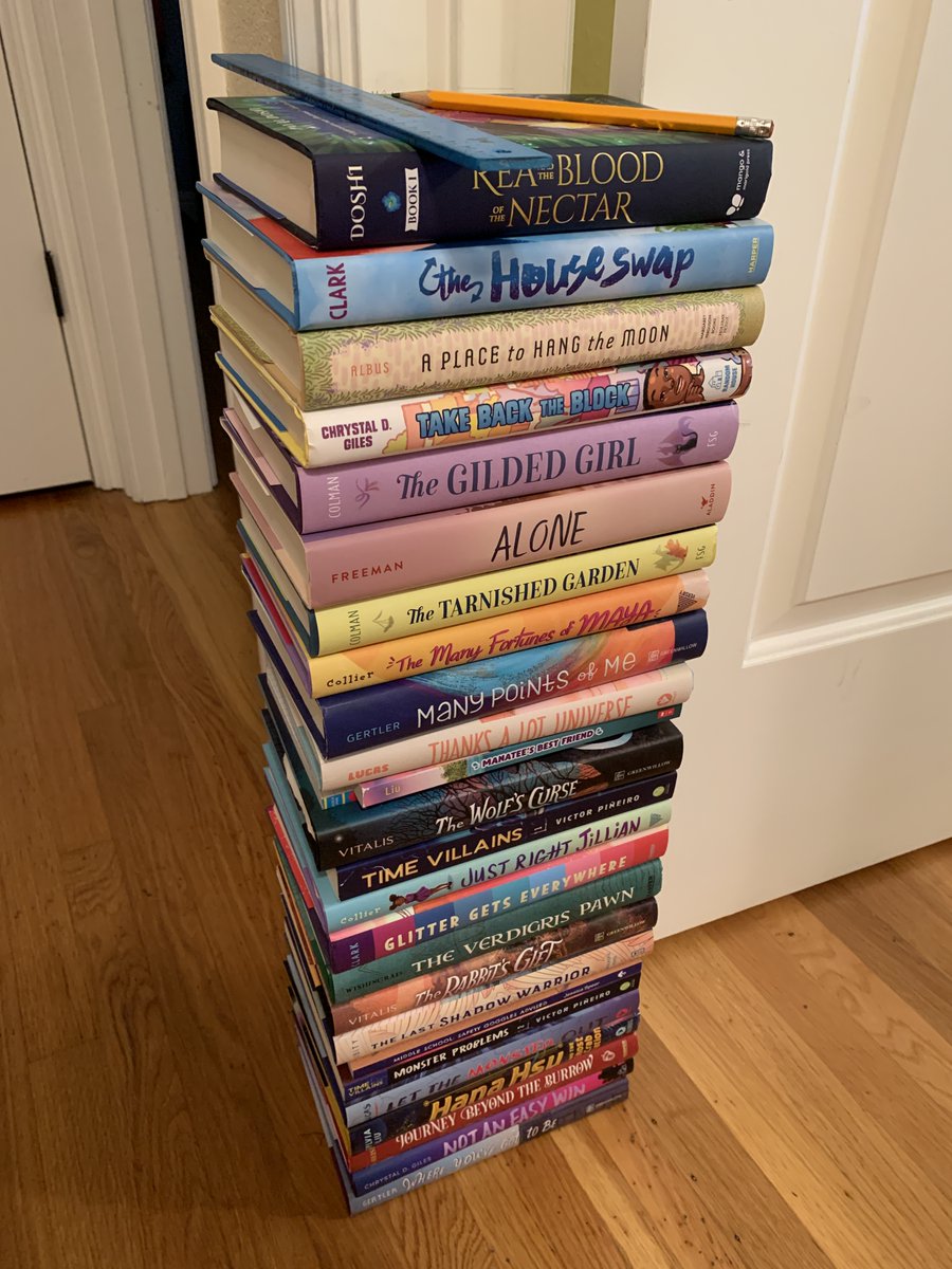 Thank you from Middle Grade Authorcade to the #mgbookchat community and especially @lhnatiuk for all the support over the years! When the chat first began, these books were only seeds of ideas in our minds but with the help of all the friends here, those seeds continue to grow!🙏