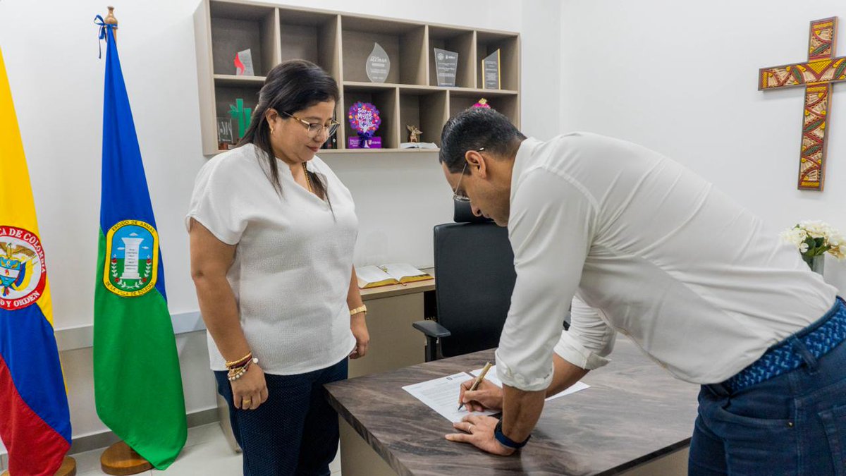 HMISoledad's tweet photo. Alcaldesa Alcira Sandoval nombra a Nelson Enrique García Pérez como nuevo gerente de la E.S.E. Hospital Materno Infantil de Soledad, quien ocupará el cargo para el periodo institucional del 1 de abril de 2024 al 31 de marzo de 2028.
@soledadalcaldia https://t.co/1NA8dTiQWg
