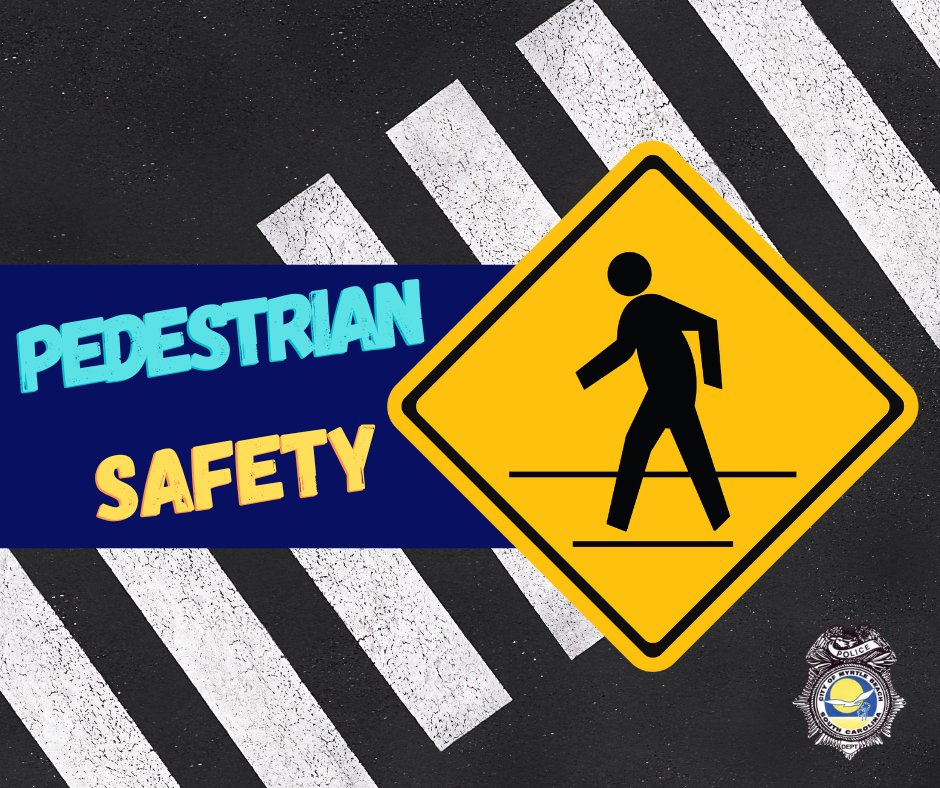 Keep pedestrians safe: Drive sober. Don’t drive distracted. Obey speed limits. . Be safe & have fun! If you see something, say something!