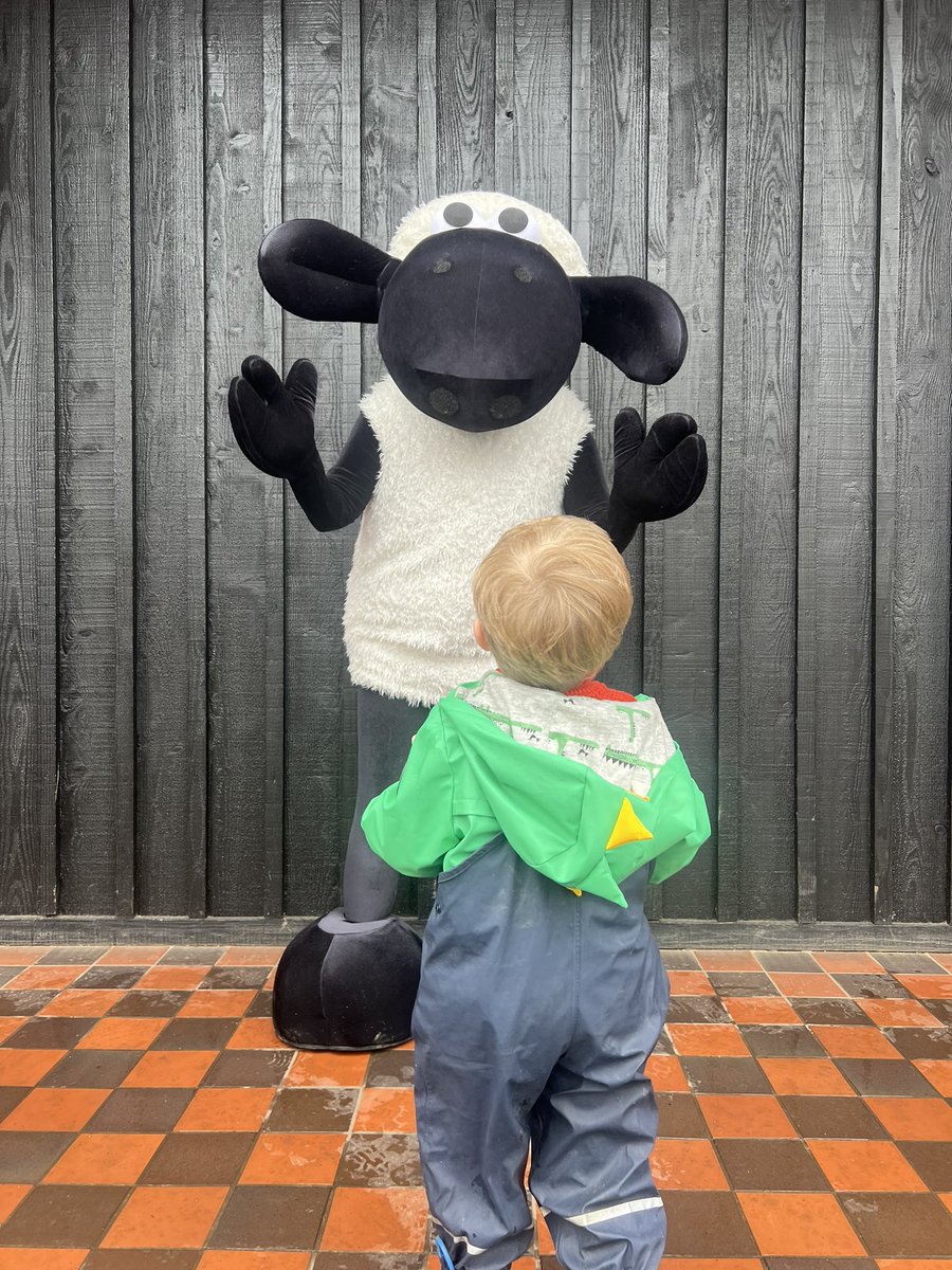 Thank you @nationaltrust @tatton_park for a lovely day out, our little man was thrilled to meet real life #ShaunTheSheep