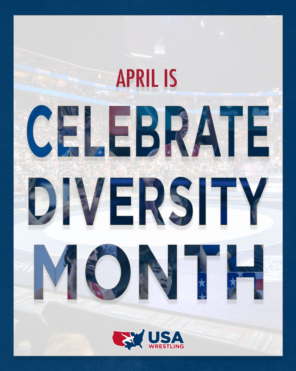 USAWrestling's tweet image. April is #CelebrateDiversityMonth!

USA Wrestling is proud to celebrate and embrace the differences that make us unique.