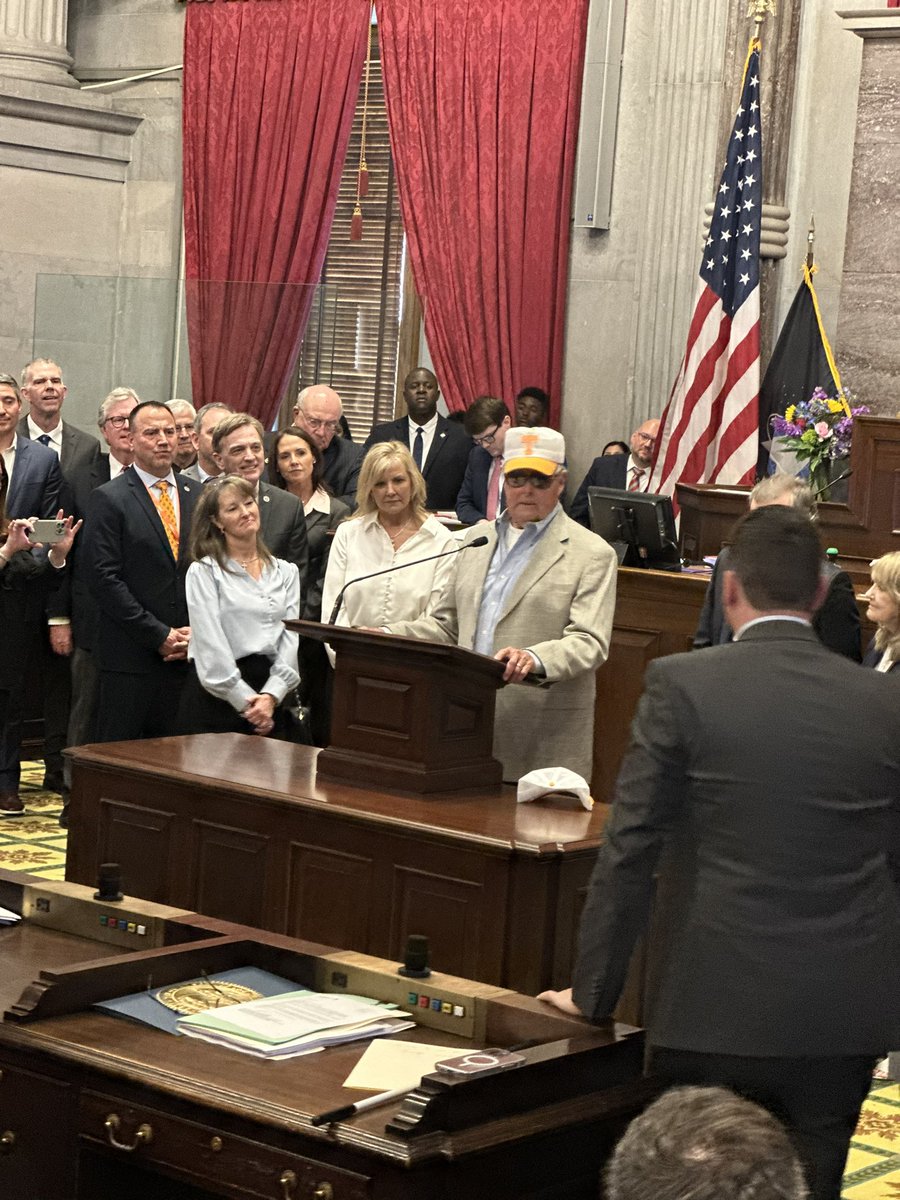 The Legislature honored Bill Dance, a fishing icon and true outdoorsman, for over 60 years as a professional angler and his commitment to Tennessee. Bill has been a champion of Tennessee’s greatness and has brought countless tourist dollars to our state. 
#BillDance #TNTourism
