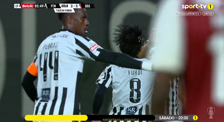 Portimonense 3 Braga 5. Fukui #PSCSCB