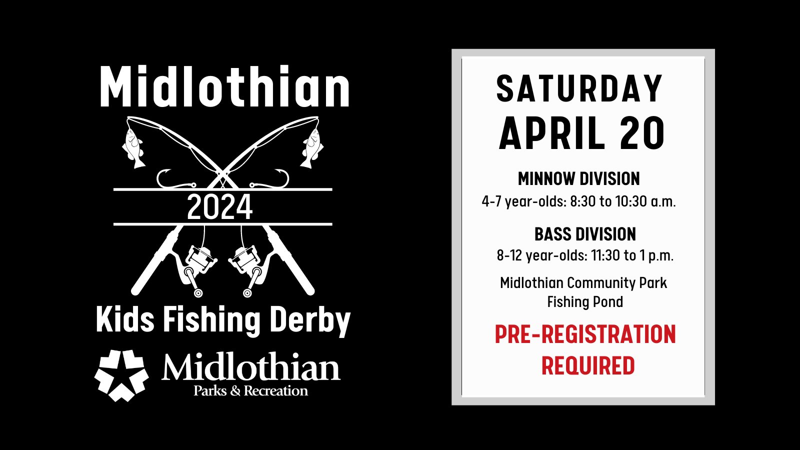 City of Midlothian on X: Registration is now open for