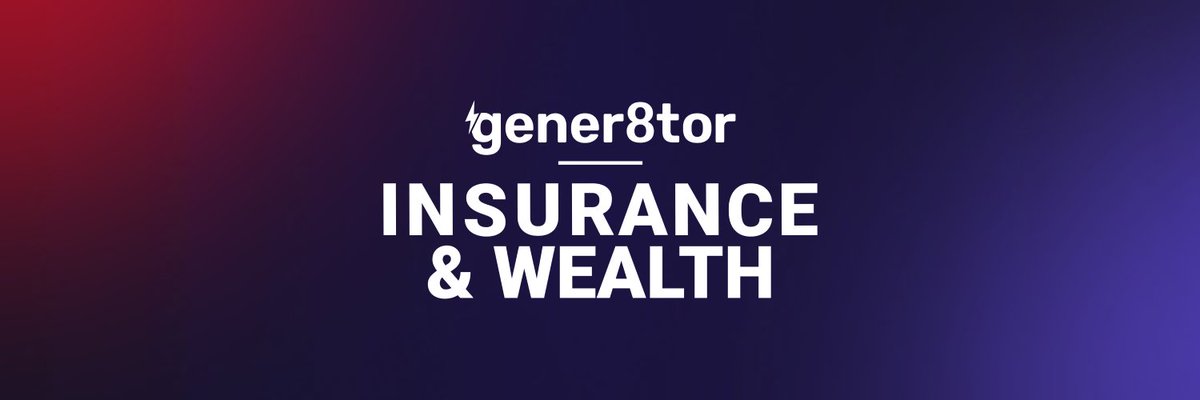 Say goodbye to OnRamp and hello to gener8tor Insurance &amp; Wealth!⚡️🚀 We are rebranding the accelerator and conference to showcase our expanded focus to fintech, wealthtech and insurtech! Read more about it here ⤵️ 

insurtech360.com/gener8tor-insu…

<a href="/AllianzLife/">Allianz Life</a> <a href="/gener8tor/">gener8tor</a> <a href="/Securian/">Securian Financial</a>