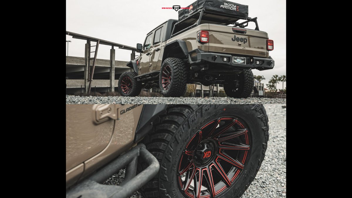 Unleash the beast with the 2022 Jeep Gladiator on XD Spector wheels! #OffRoadAdventure #JeepLife #XDwheels #ShopNow