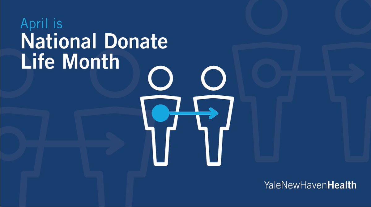 April is Donate Life Month. Thousands of Americans currently are waiting for organ transplants. Our Center for Living Organ Donors arranges for kidney and liver transplants from living donors: ynhh.org/services/trans….
#ShareLifeGiveLife