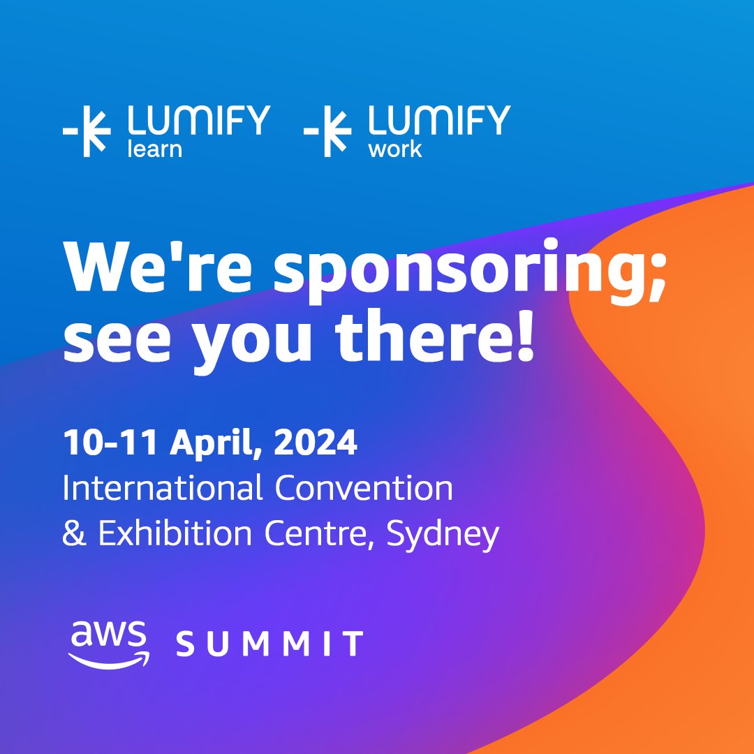 Meet us at #AWSSummit #Sydney this 10-11 April 2024! Learn how #artificialintelligence and #machinelearning can empower businesses and individuals. Spin our wheel for FREE courses and prizes! More info: ow.ly/ZqLu50R5zh2 <a href="/AWS/">Amazon Web Services</a>