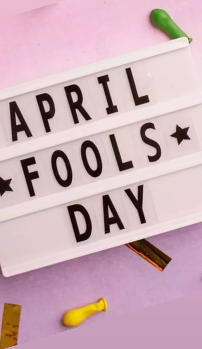 #AprilFoolsDay whatcha got? 😁❤️