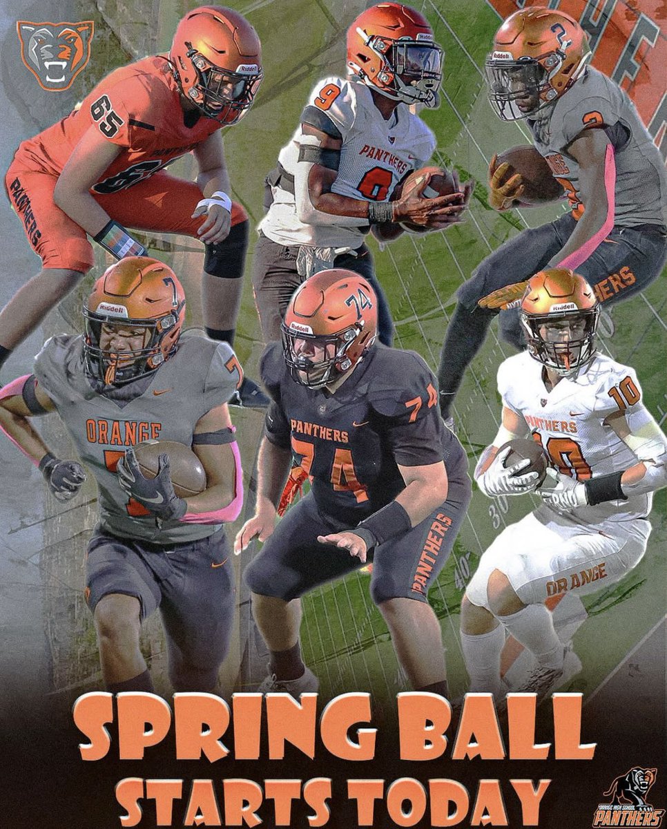 First day of Spring Ball 🍊