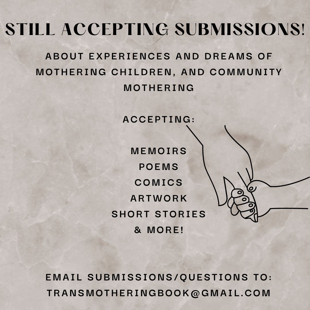 Still accepting submissions!!

Please share widely!