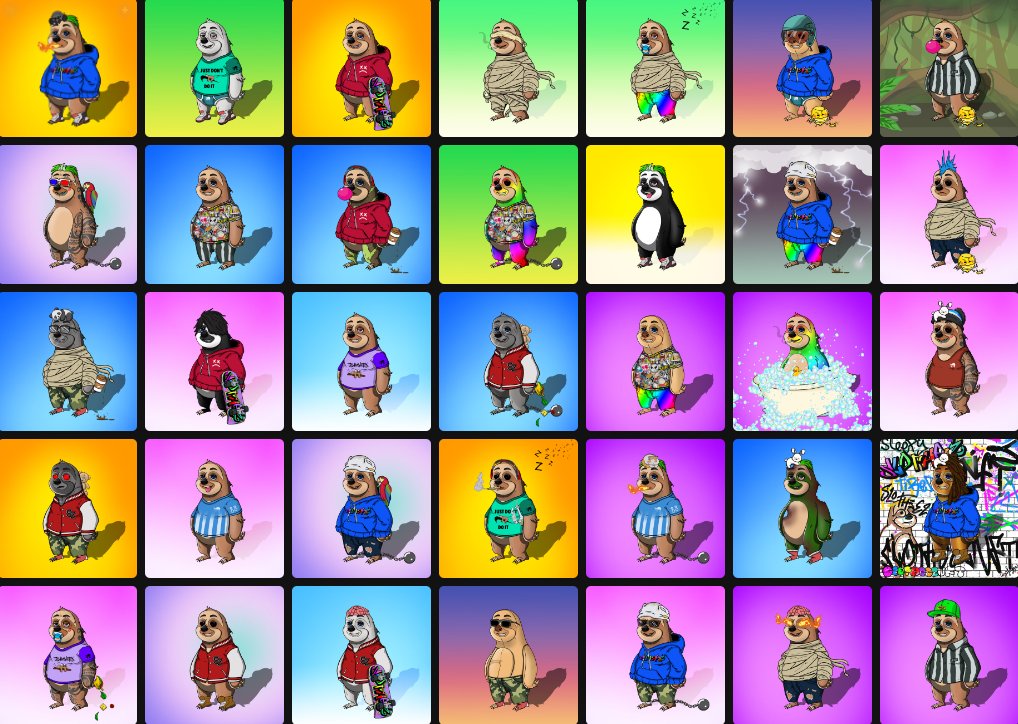 slotheezNFT's tweet photo. Do you currently hold a @slotheezNFT ?

Keep an eye on your hidden folder!!! 

All current holders are getting at least 1 FREE Slotheez Slotholution NFT!

If you get one, please post it and tag us!

#Slothfam #SlotheezNFT