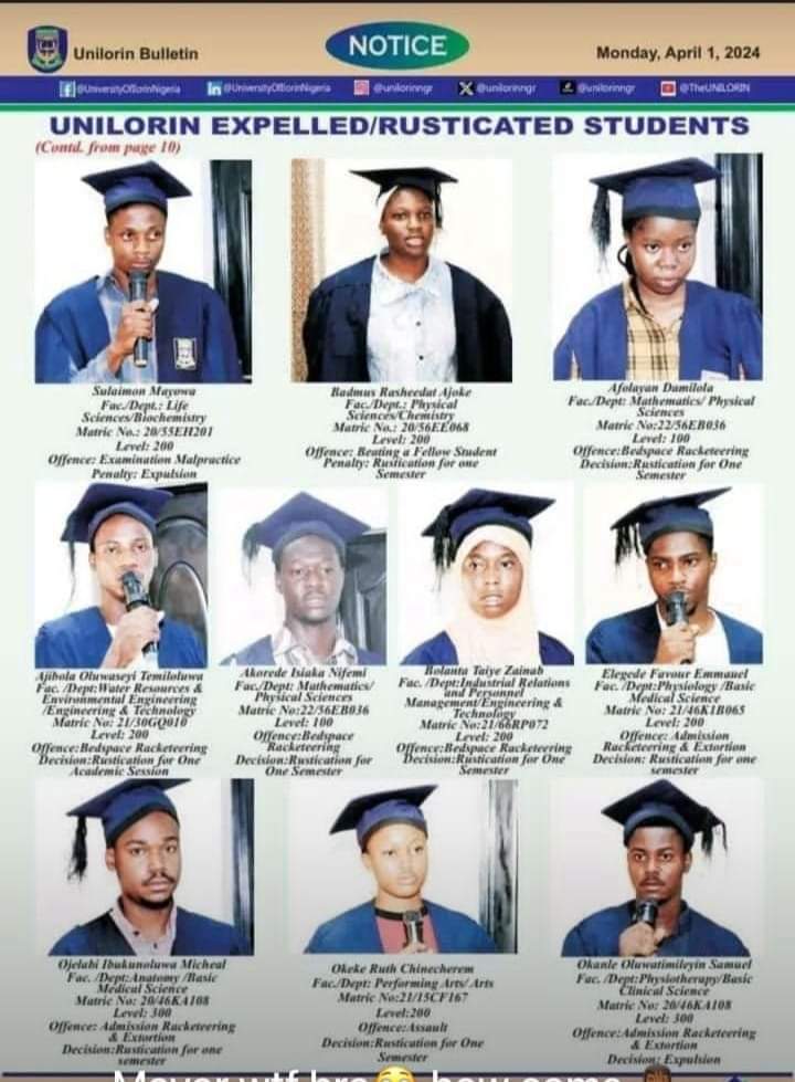 University of Ilorin Early Graduation Ceremony...😑