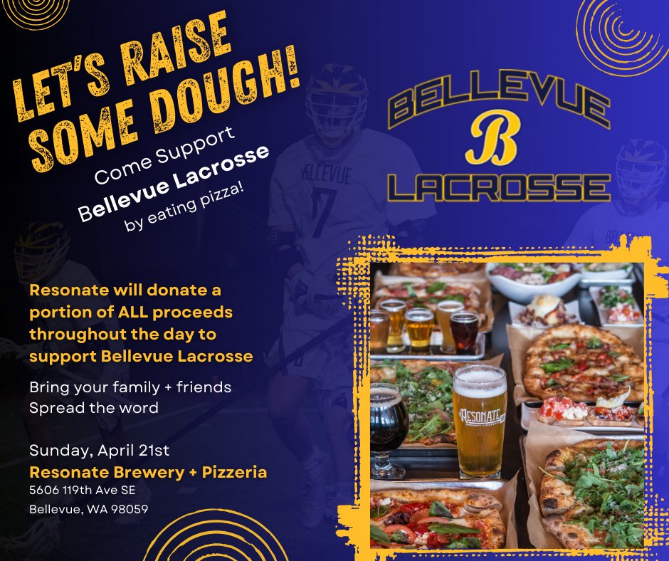 Drop in to Resonate Brewery + Pizzeria on Sunday, April 21st for our dine-in fundraiser!  A portion of ALL sales for the day will be donated to the BBLC.
Classmates, friends, family, and neighbors can easily support the cause by coming by to enjoy pizza &amp; craft beer!
