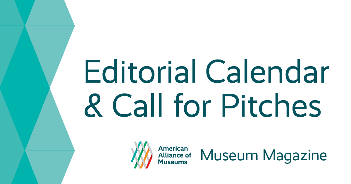 Pitches are due by May 6 for Museum magazine's Leadership issue! 📑 Museum pros, especially emerging professionals and middle managers, are invited to pitch ideas on a range of topics about museum leadership in a changing museum field. Learn more: aam-us.org/programs/museu….