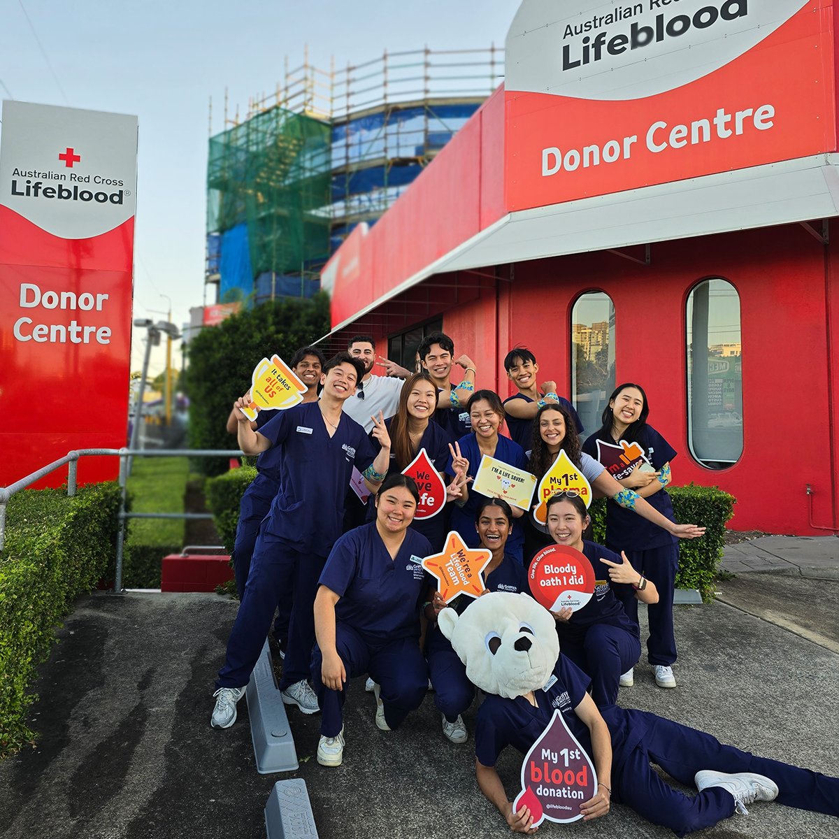What happens when you give @griffithuniversity students a challenge? They save up to 30 lives as a #lifebloodau Team. With the Tertiary Blood Drive well underway, we can't wait to see the impact tertiary teams make across the country!