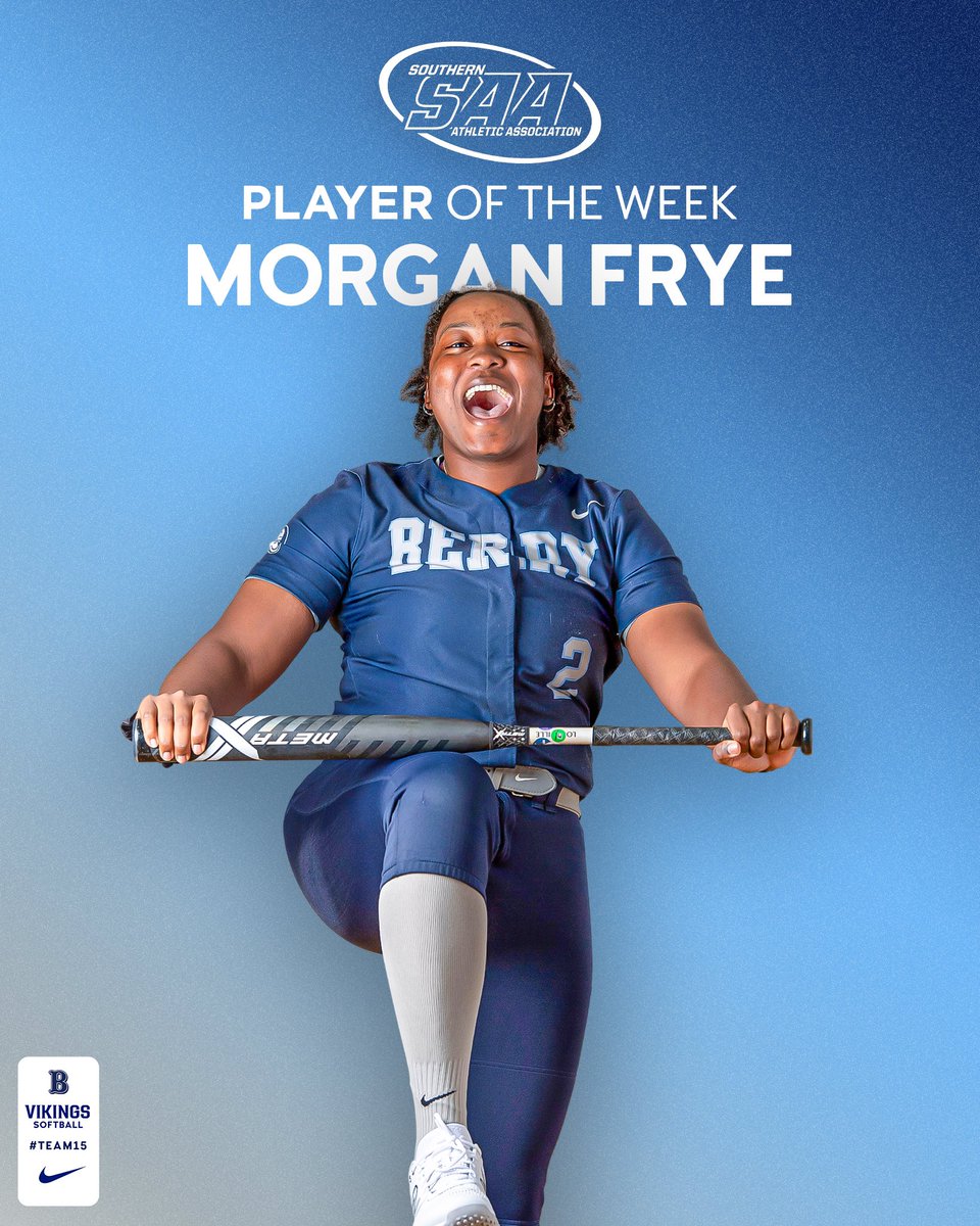 Morgan Frye nabs this week’s SAA player of the week honor! 

#WeAllRow #Team15 #givehermorefries