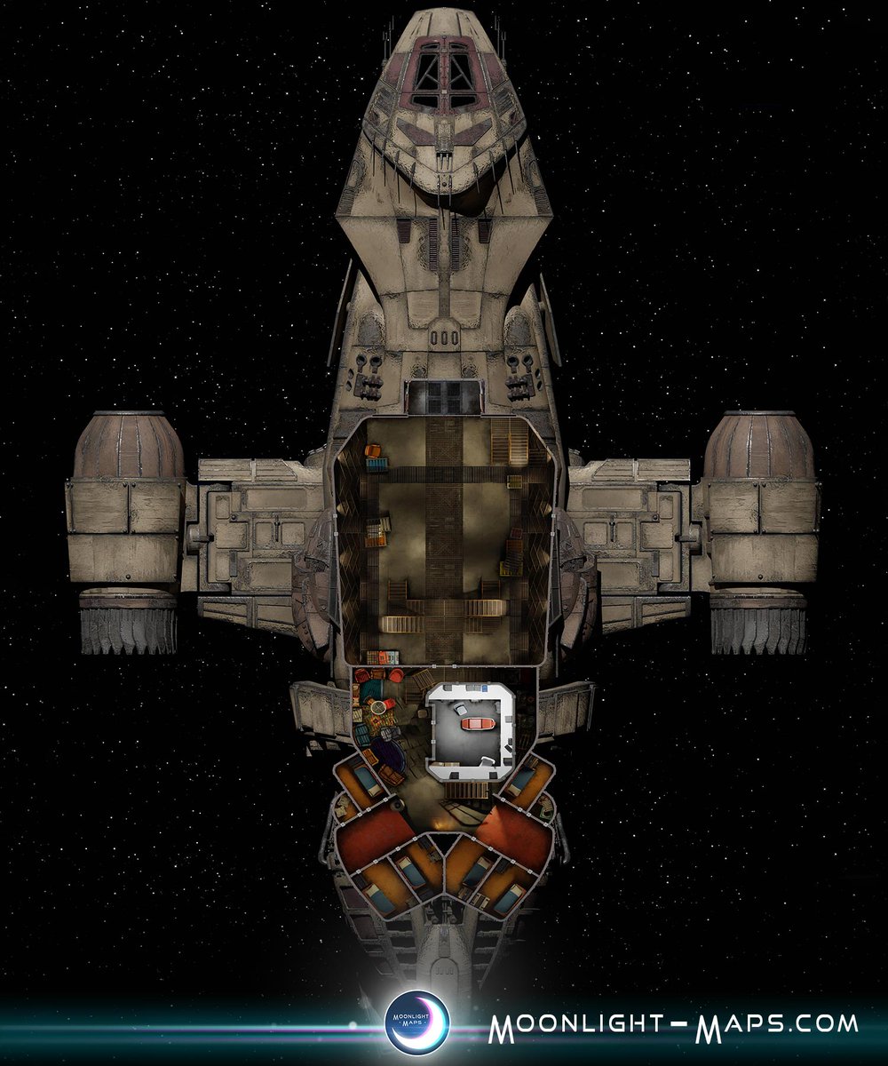 Moonlight Maps Sci-fi (@moonlight_scifi) on Twitter photo Greetings Worldbuilders! 🌙
We create Sci-Fi battlemaps for TTRPG games like Cyberpunk, Star Wars, the Expanse and more!
You can find all new Moonlight Maps Sci-Fi content over at <a href="/_MoonlightMaps/">Moonlight Maps 🌙 ➡️ UKGE 3-766</a>!
Check out this thread for more Sci-Fi maps! Greetings Worldbuilders! 🌙
We create Sci-Fi battlemaps for TTRPG games like Cyberpunk, Star Wars, the Expanse and more!
You can find all new Moonlight Maps Sci-Fi content over at <a href="/_MoonlightMaps/">Moonlight Maps 🌙 ➡️ UKGE 3-766</a>!
Check out this thread for more Sci-Fi maps!