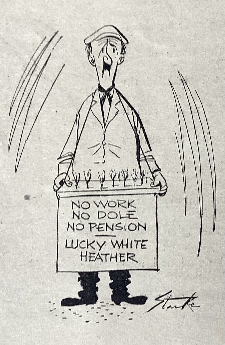 Afraid so this Punch cartoon from 1950 by Leslie Starke about sums my life lately had to get a little job to make ends meet.