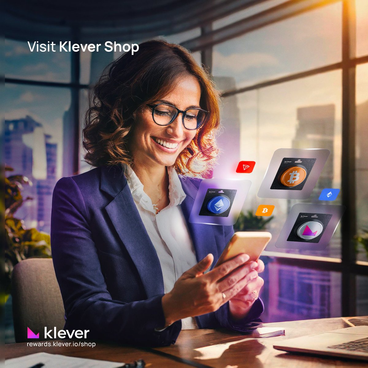 Earn while you engage with #Klever! 🛍️ rewards.klever.io/shop/ Complete tasks, rack up points, and turn them into #cryptorewards 🌟 Stay tuned as we expand your redemption possibilities. Your crypto journey rewards you back! 🌌 #Rewards #EarnCrypto