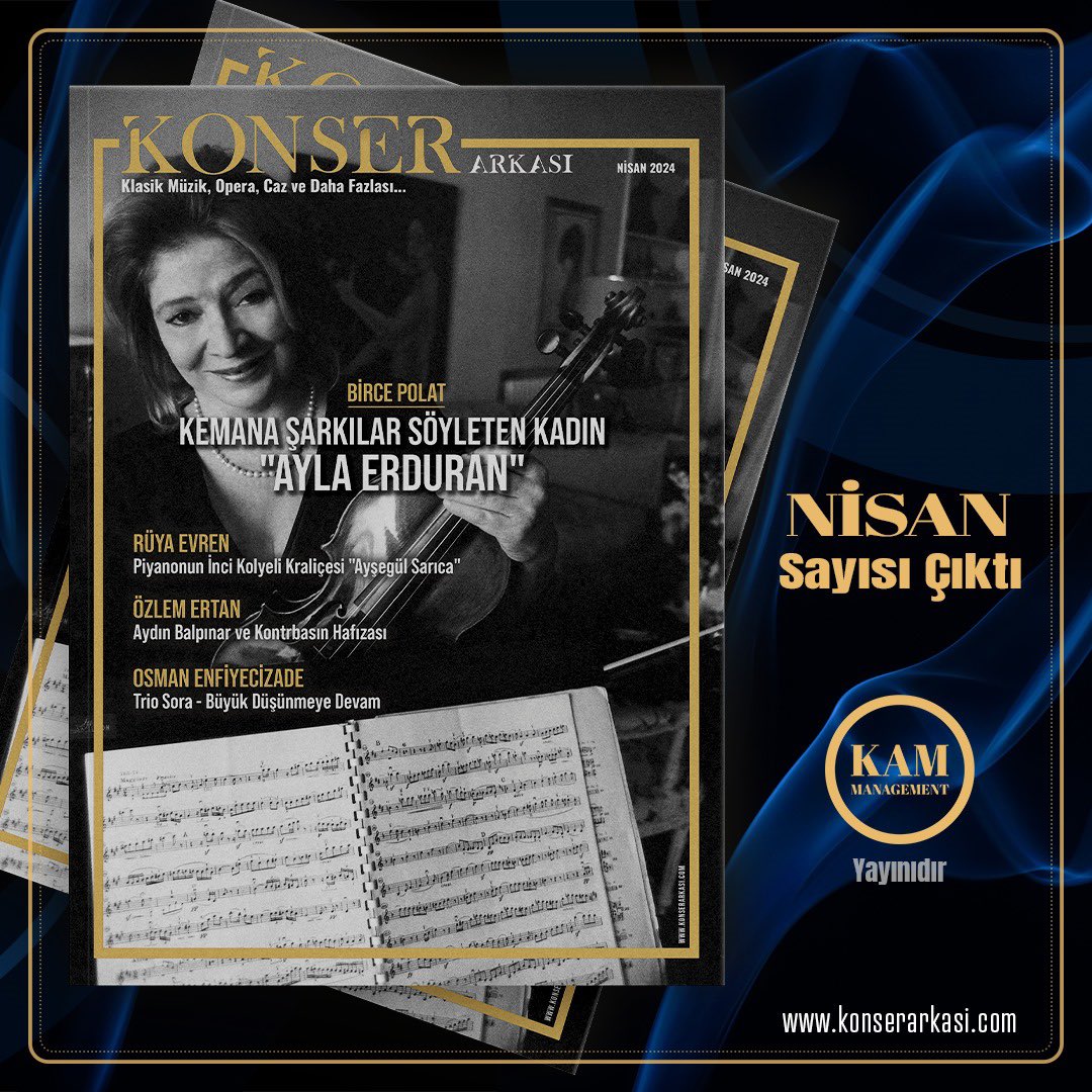 ☀️🎶☀️ KONSER ARKASI MÜZİK DERGİSİ NİSAN 2024 SAYISI YAYINDA ☀️🎶☀️

konserarkasi.com/3d-flip-book/n…

<a href="/konser_arkasi/">🎶 KONSER ARKASI 🎶</a>
@kam__management
@enfiyecizade
@ruya_evren14 
#konserarkasıklasikmüzikdergisi
#konserarkası
#müzik
#dergi
#klasikmüzik
#konser
#klasikmüzikkonseri
#bale
#opera
#jazz