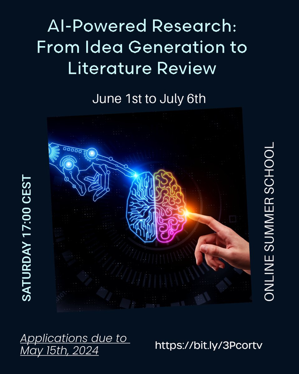 Ive designed, will facilitate this virtual course.  With support of Heidelberg Institute of Global Health, Univ. Heidelberg, Germany.
Syllabus: bit.ly/3PNtVvc
#AI #AIglobalhealth #IA #ArtificialIntelligence #InteligenciaArtificial 
Application: bit.ly/3Pcortv