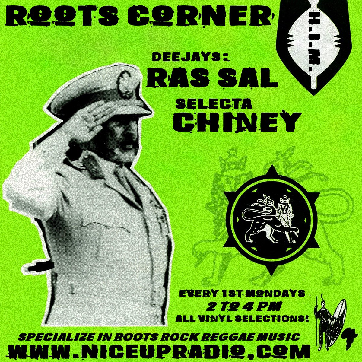 Roots Corner live now <a href="/niceupradio/">Nice Up Radio</a> ! Roots &amp; Dub vinyl selections!