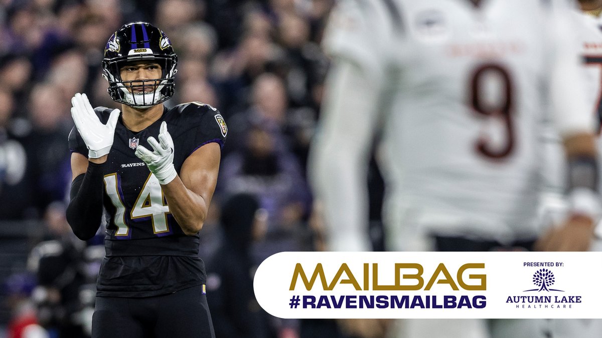 Send in your questions for this week's #RavensMailbag!