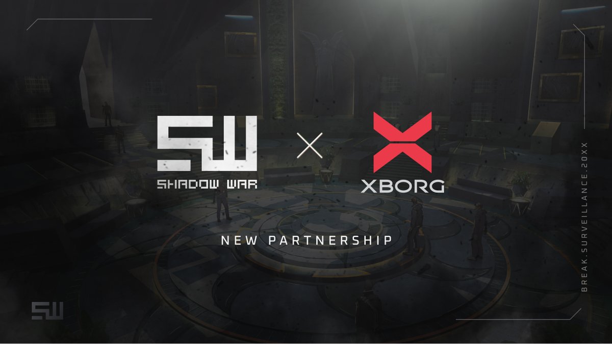 SHADOW WAR x XBORG We're pleased to announce a new partnership with @XBorgHQ - a leading web3 gaming organization. Xborg members have secured special early access to playtest the game, with future exclusive rewards for their community. We look forward to seeing you in game.