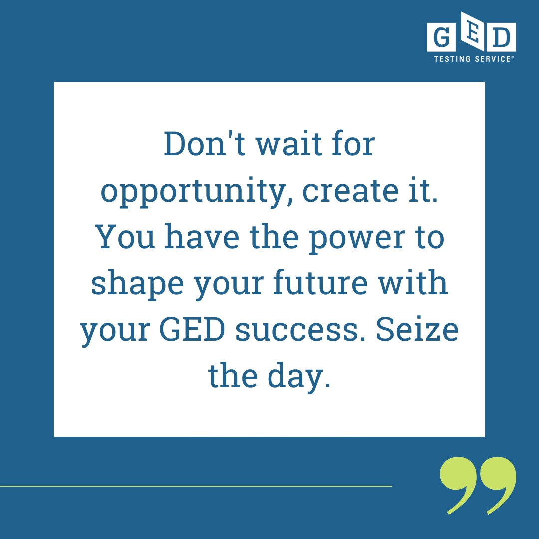 Your GED test is a stepping stone to greater achievements. Keep pushing, keep growing!

#GED #GEDclassof2024 #GEDclassof2023 #PassingGEDtest #GEDGraduates #GEDGrad #GED2023 #GED2024