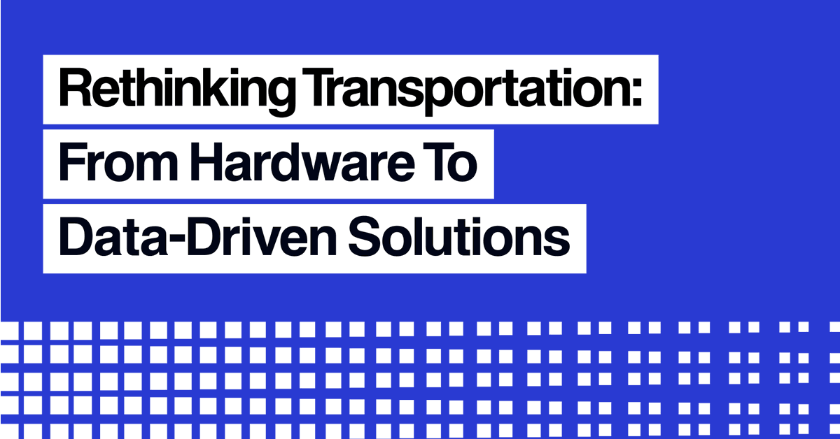 It's time to challenge the unsustainable cycle of deploying new hardware as a bandaid for recurring challenges. Read our blog to learn why a data-driven approach to transportation management holds the key to optimizing road networks effectively. bit.ly/3PMfl73