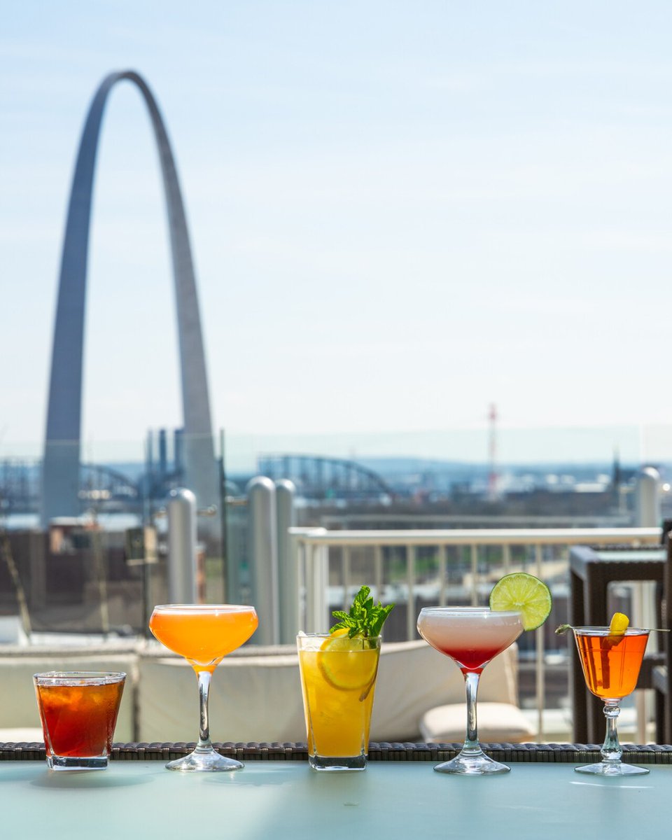 The first day of summer may be marked by the solstice, but for us, it’s April 4, and the PTO calendars in the city of St. Louis agree. Join us on Cardinals opening day for a crafted pre-game cocktail (or two) framed by sweeping views of the city.