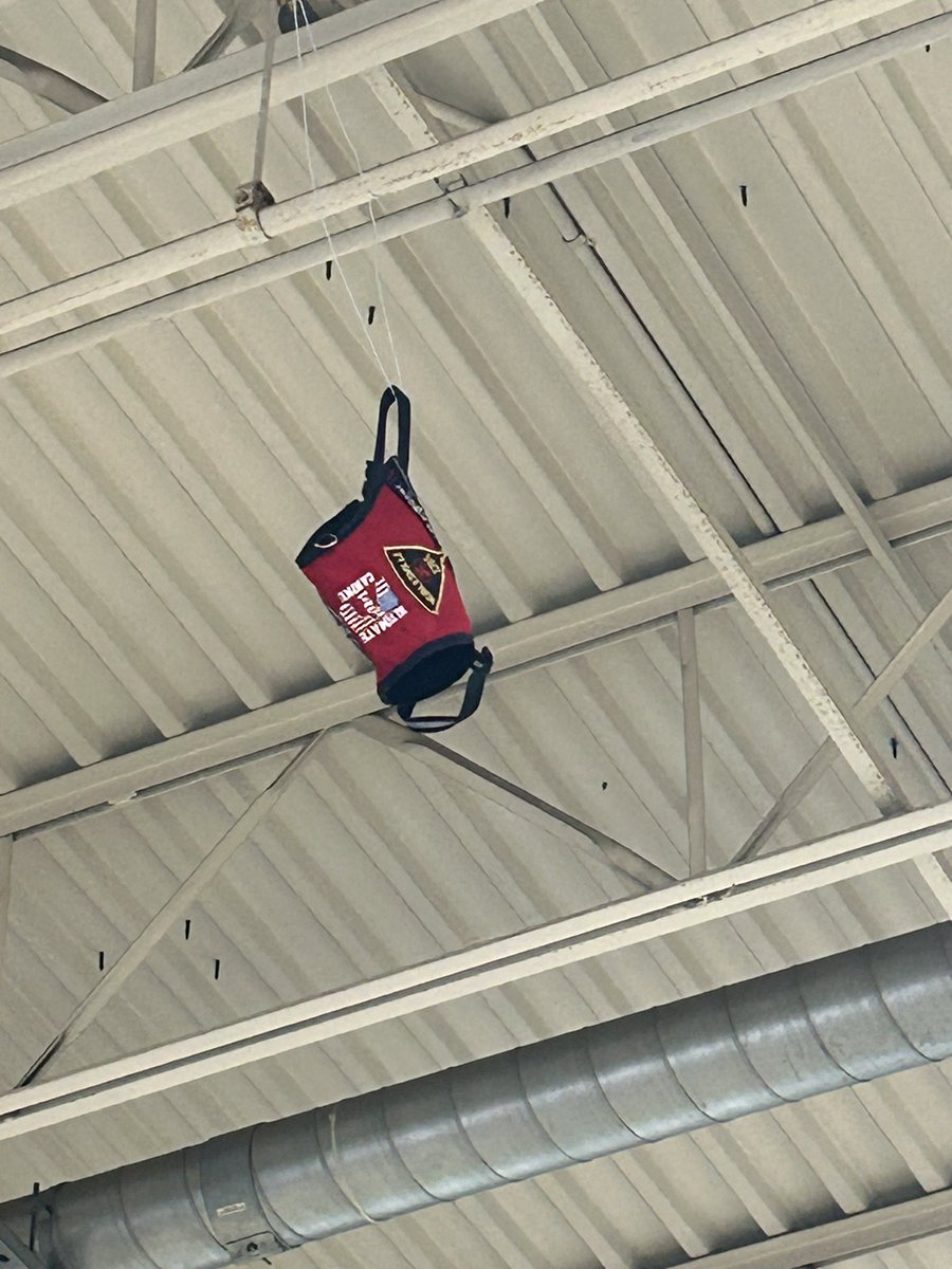 In honor of April Fool’s Day, here’s a standard firehouse prank. If you leave your laundry in the dryer the next days crew will hang it up for you…. Not in your locker, from the rafters. Even Carbon isn’t immune from this tradition. #cleanupyourmess #noexceptions #gettheladder
