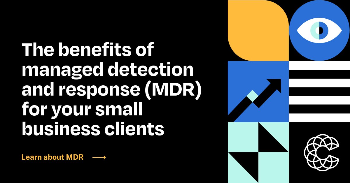 Many small businesses can’t afford a security operations center, let alone endpoint detection and response. But here’s the good news: managed detection and response keeps up with threats at a fraction of the cost. Learn more about the service: bit.ly/48pmksY