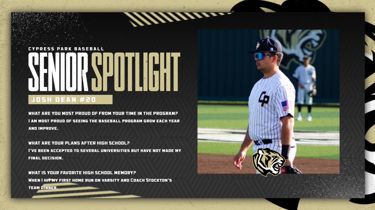 Senior Spotlight 
<a href="/joshuadean113/">Joshua Dean</a> #20