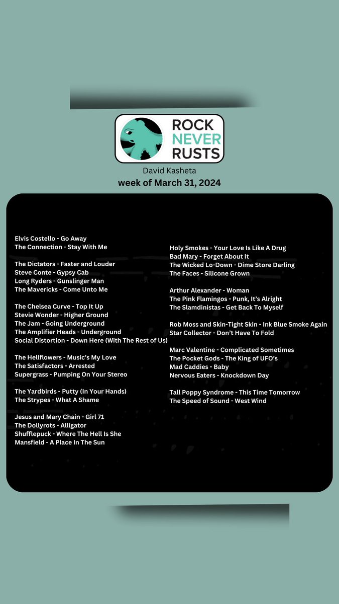 Rock Never Rusts (@dkash) on Twitter photo <a href="/ElvisCostello/">Elvis Costello</a> <a href="/TheConnection_/">The CONNECTION</a> <a href="/TheDictators/">The Dictators</a> <a href="/SteveConteNYC/">Steve Conte āļø</a> <a href="/thelongryders/">The Long Ryders</a> <a href="/MavericksMusic/">The Mavericks</a> <a href="/thechelseacurve/">thechelseacurve</a> #StevieWonder <a href="/paulwellerHQ/">Paul Weller</a> #TheAmplifierHeads <a href="/SocialD1/">Social Distortion</a> @the_hellflowers <a href="/THESATISFACTORS/">The Satisfactors</a> <a href="/SupergrassHQ/">Supergrass</a> <a href="/theyardbirds/">The Yardbirds</a> <a href="/TheStrypes/">The Strypes</a> <a href="/TheMaryChain/">TheMaryChain</a> <a href="/TheDollyrots/">The Dollyrots</a> #Shufflepuck <a href="/ElvisCostello/">Elvis Costello</a> <a href="/TheConnection_/">The CONNECTION</a> <a href="/TheDictators/">The Dictators</a> <a href="/SteveConteNYC/">Steve Conte āļø</a> <a href="/thelongryders/">The Long Ryders</a> <a href="/MavericksMusic/">The Mavericks</a> <a href="/thechelseacurve/">thechelseacurve</a> #StevieWonder <a href="/paulwellerHQ/">Paul Weller</a> #TheAmplifierHeads <a href="/SocialD1/">Social Distortion</a> @the_hellflowers <a href="/THESATISFACTORS/">The Satisfactors</a> <a href="/SupergrassHQ/">Supergrass</a> <a href="/theyardbirds/">The Yardbirds</a> <a href="/TheStrypes/">The Strypes</a> <a href="/TheMaryChain/">TheMaryChain</a> <a href="/TheDollyrots/">The Dollyrots</a> #Shufflepuck