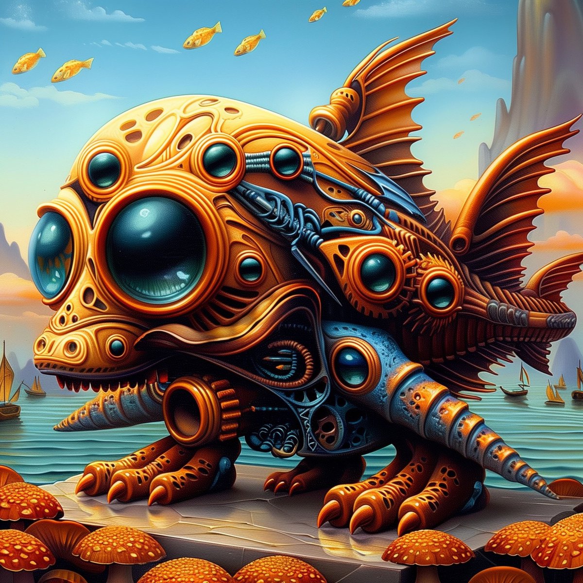 QT with your fish art