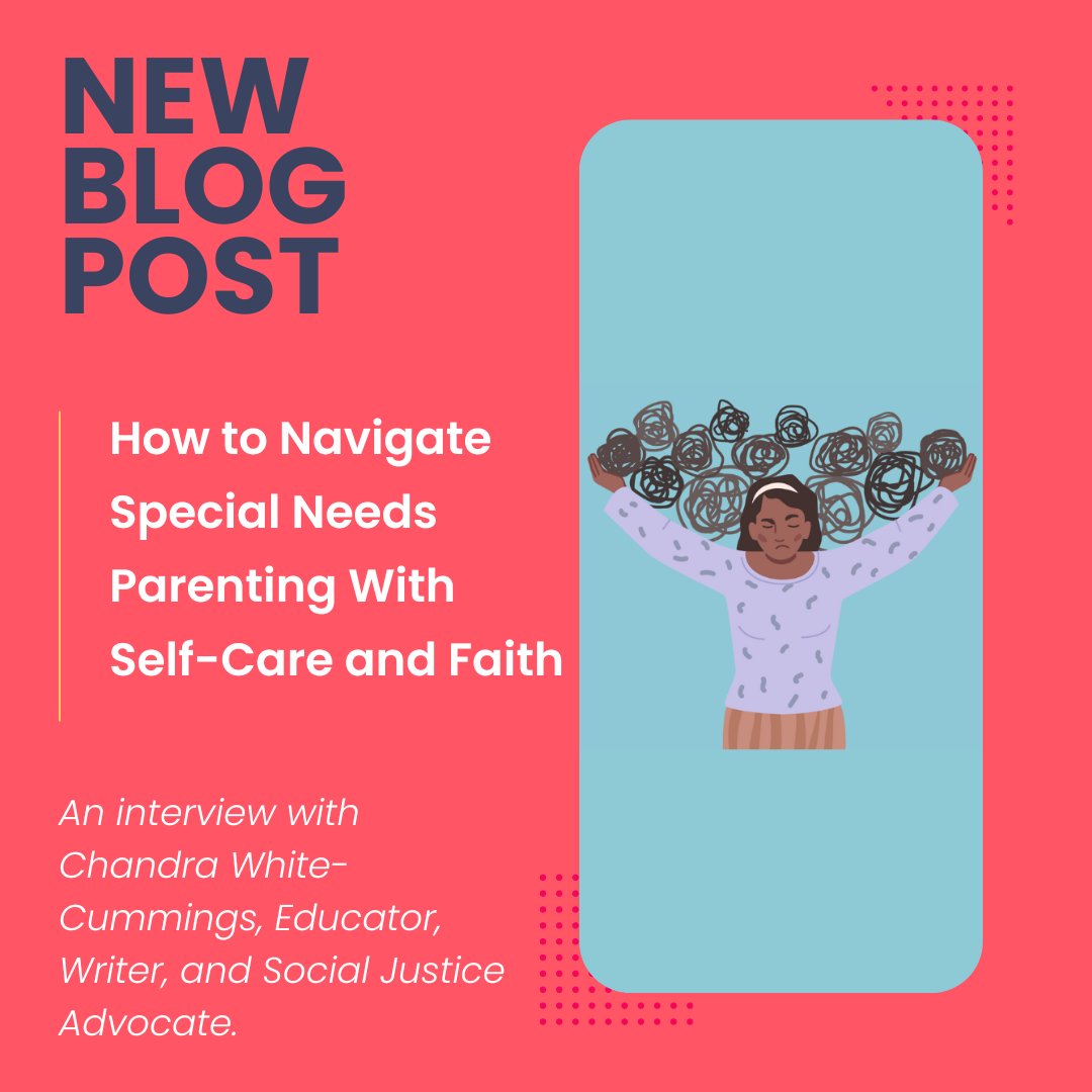 To read our latest post, an interview with <a href="/ChandraWC/">Standing for Justice</a>,
click the link in the bio.

#specialneedsparent #selfcare #socialjusticeadvocate  #mentalloadofmotherhood #specialneedsmom  #complexcare #yourwellbeingmatters #buildyourcommunity