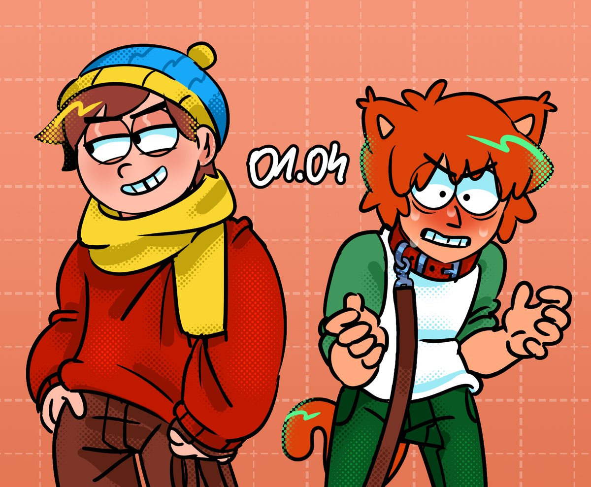 C-Cartman! I'm not an actual cat! •Tugs at the leash•