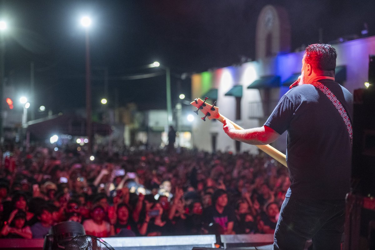 Muchísimas gracias San Luis Potosí! La pasamos chingón en la #feriadelaenchilada 🎡🌮 Nos vemos pronto locos 😎 #solodegira2024 📸 x @me.alarcon (IG)