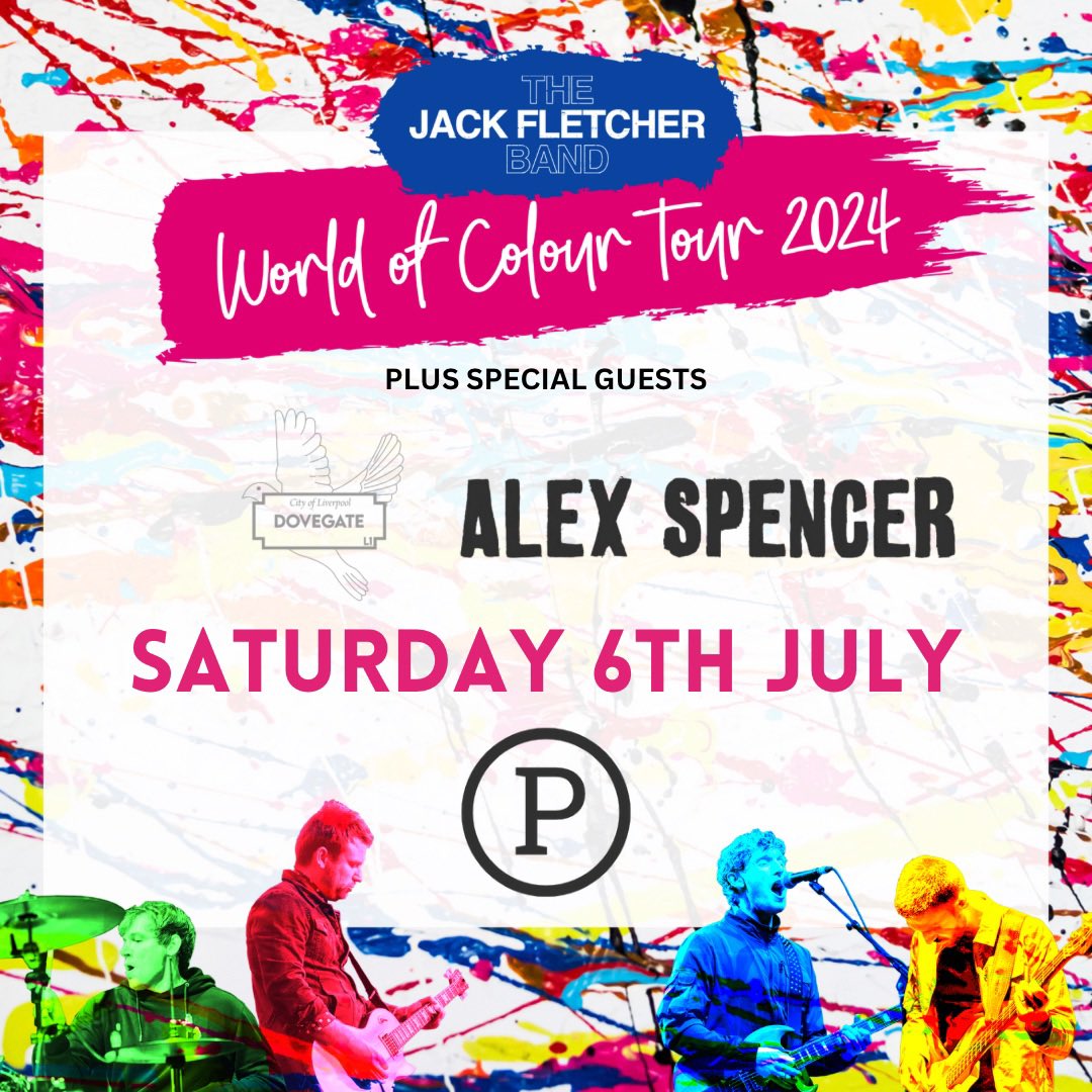 Wrexham 📣 Pleased to announce we will make our return to The Parish this July as part of UK Tour and will be joined by @alexspencerUK & @Dovegate_music Tickets ⬇️ thejackfletcherband.com