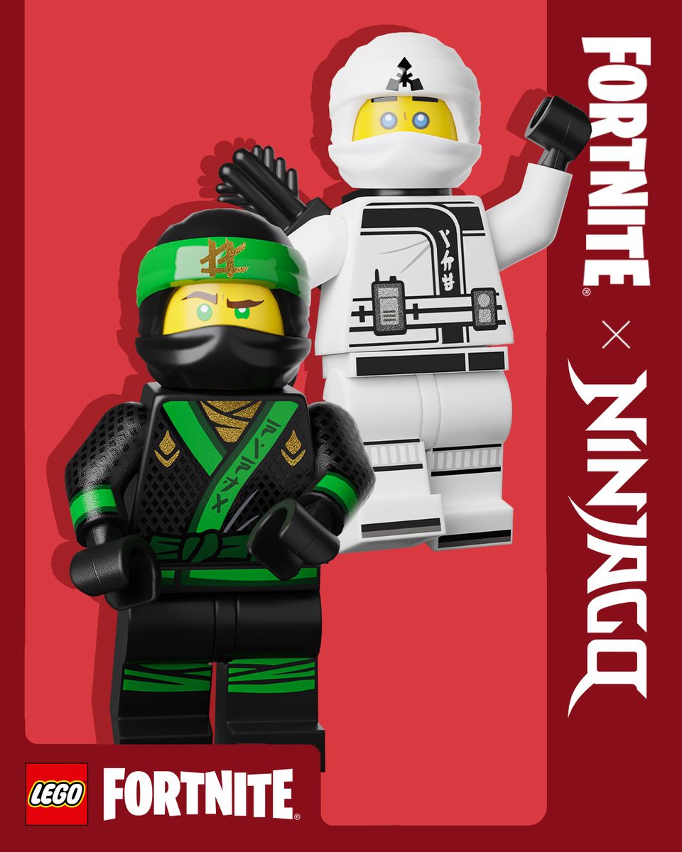 gardybricks's tweet photo. Epic Games finally revealed six new NINJAGO® skins coming to the Item Shop in #LEGOFortnite! https://t.co/hvVzNdFm6W