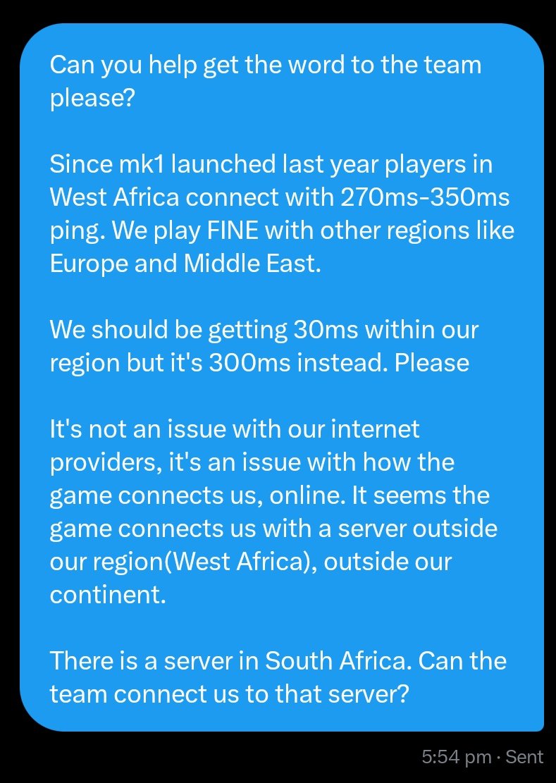 <a href="/WBGamesSupport/">WB Games Support</a>  <a href="/WBGamesZA/">Warner Bros. Games South Africa</a>
This has persisted since the game launched September, last year. We thought updates would fix the issue but they haven't.